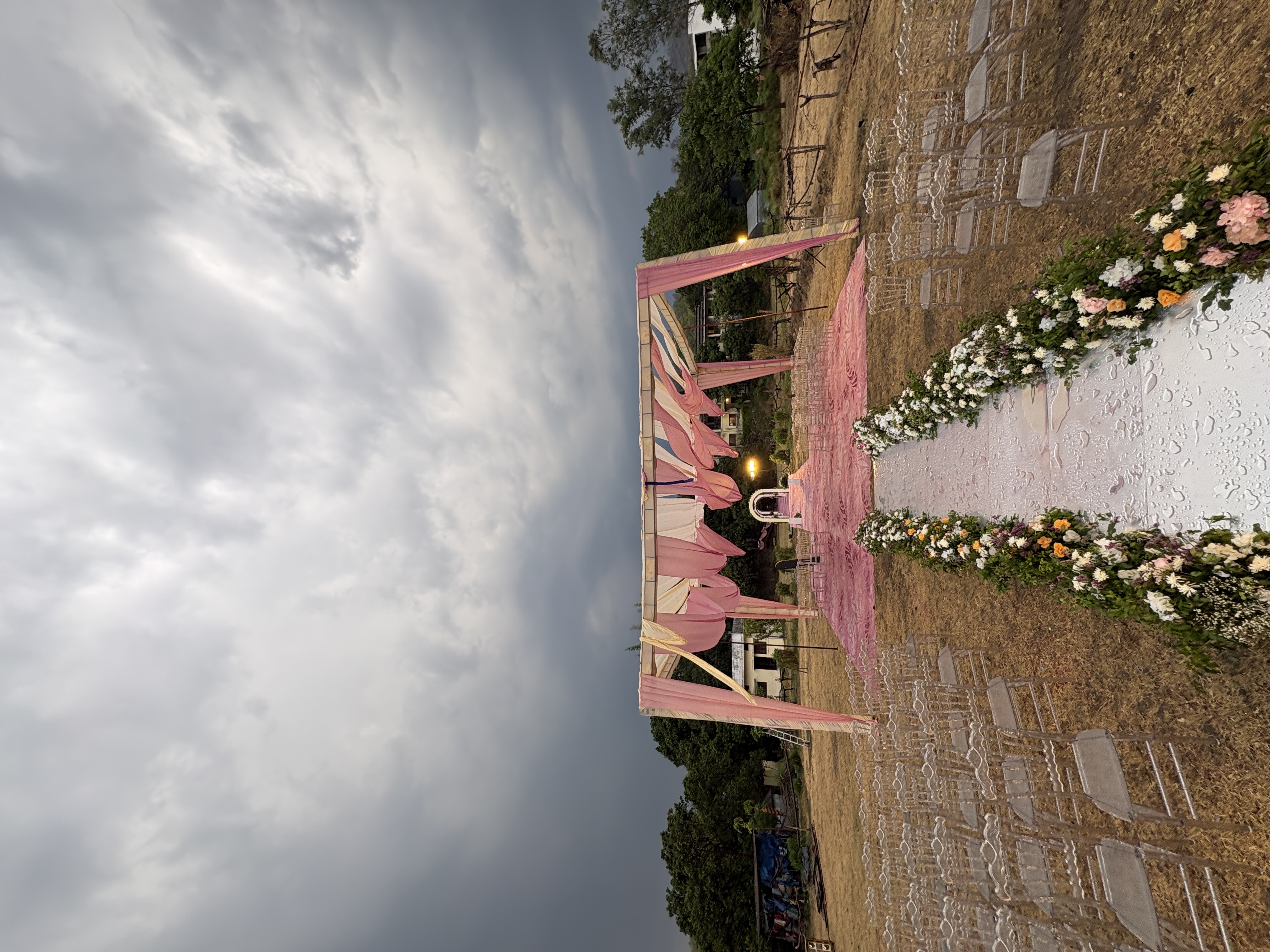 Riverside wedding photo at Corbett Wild Resort